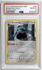 V1063: 2021: BRONZONG-HOLO: SWSH091: PRERELEASE: PSA 10: GEM MT: 87502261